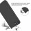 iPhone 7/8/SE Handyhülle weiches Silikon schwarz 3