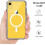 iPhone XR Handyhülle für MagSafe-Ladegerät Transparent 4