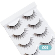 Nadýchané řasy Cat Eye Lash Pack pro výrazný vzhled, vysoce kvalitní vlákno, lehké umělé řasy, dlouhotrvající a pohodlné, nadýchané