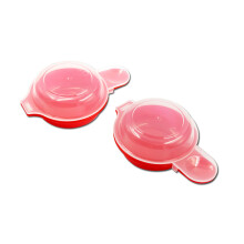 Solution rapide pour un petit-déjeuner, cuiseur à œufs pour micro-ondes, matériau antiadhésif sans BPA pour une cuisson rapide et saine,