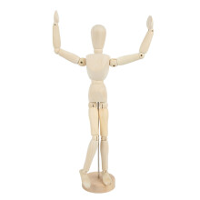 Human Figure Puppet Model Flexible Body Joints Artists Wooden Manikin Articulated Mannequin Male Doll Home Office Desk Decoration Sketching Drawing