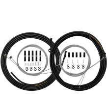 Universal Bicycle Brake and Shift Cable Set with End Caps for MTB