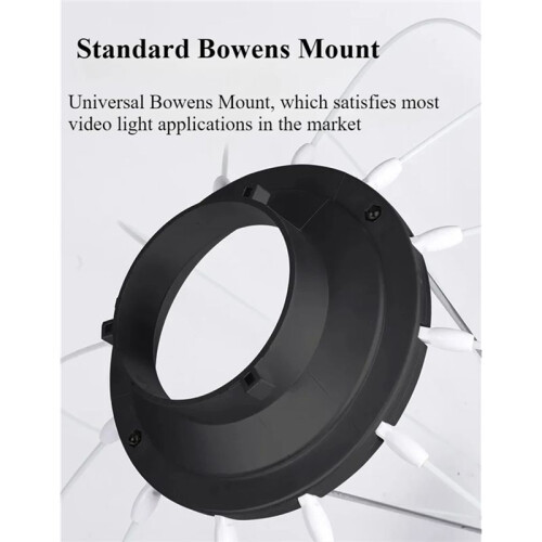 35 cm Globe Lantern Softbox Mount Quick  Diffuser Ring Soft Light Modifier för Filmproduktion och Videoinspelningar 1