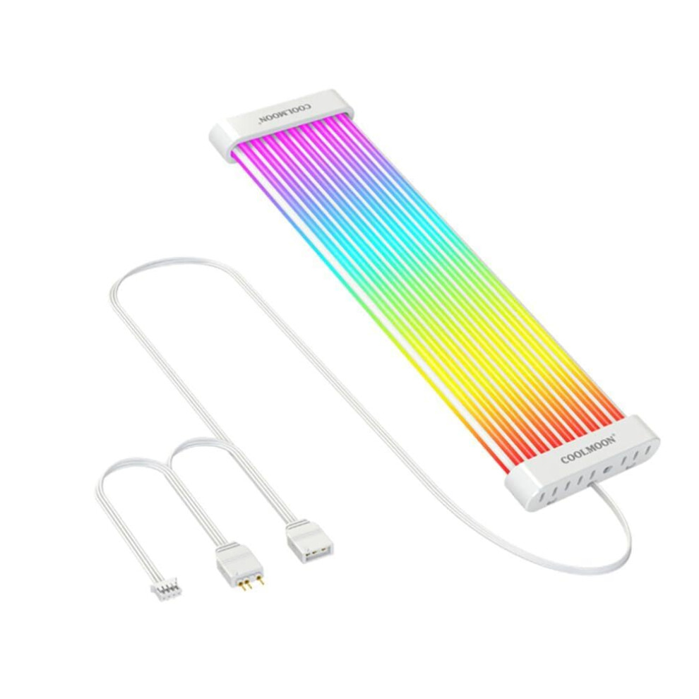 Argb Strip 8/24Pin Cable Management Kit With Water Cooling Tubes, Insulation Cover, Compatible With Asus Msi Asrock Light 9199774574365
