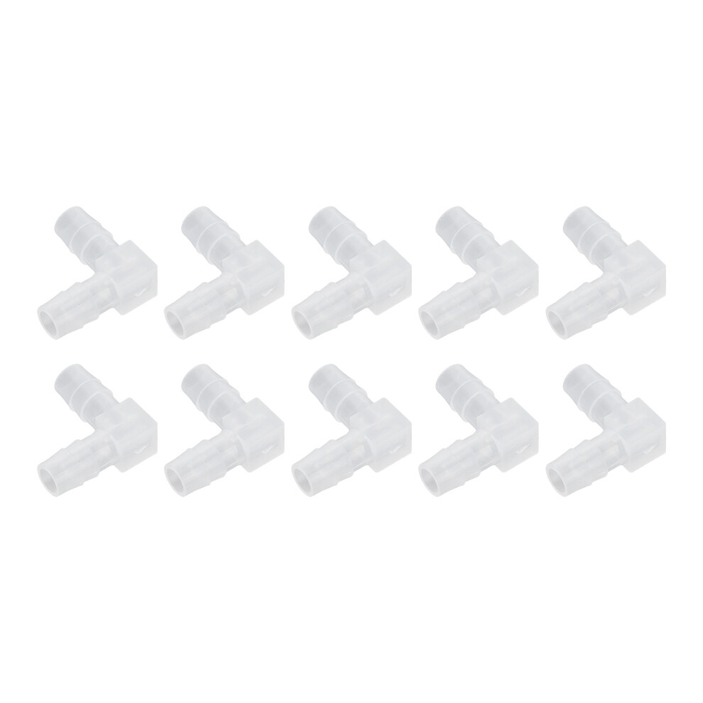 10Pcs 90 Elbow Hose Barb Fitting 8Mm For Aquarium & Lab Use 5071375712213
