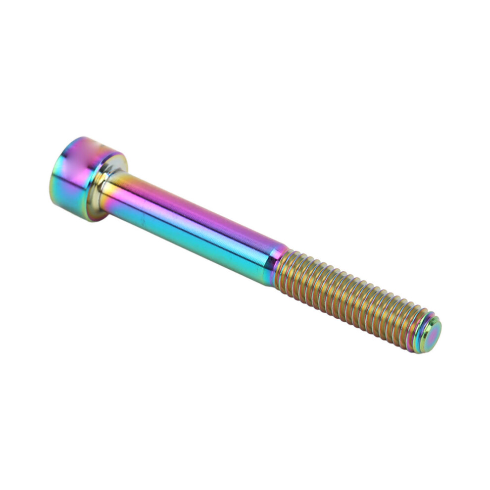 Outdoor Bike Handlebar Stem Screw M6x50mm Titanium Alloy - Vibrant Cycling Part 4681375712932