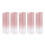 Διαφανή σωληνάρια Lipgloss, φορητά δοχεία καλλυντικών με οικολογικό υλικό PP, 1
