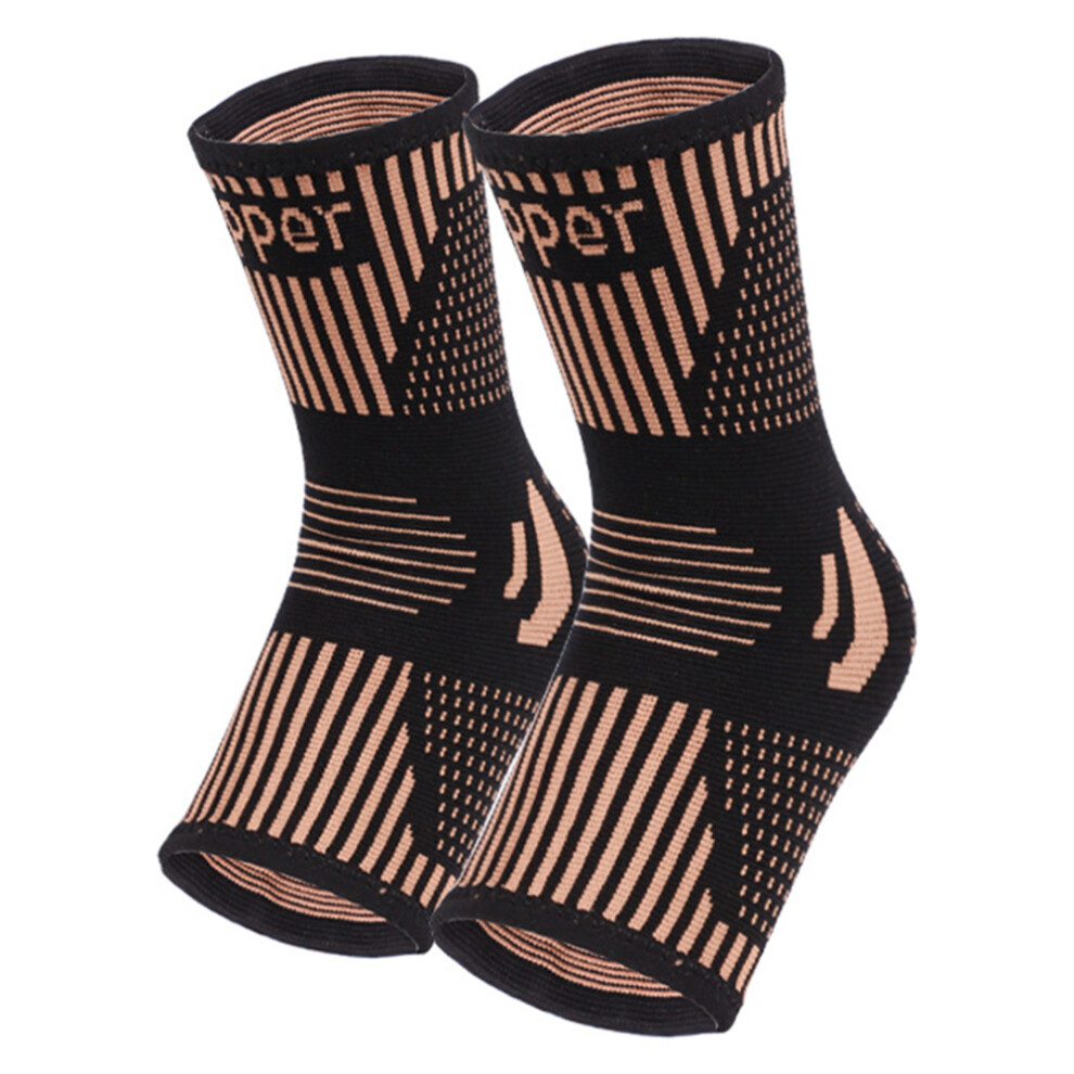 3D Ergonomic Design Ensures Perfect Fit Of The Copper Infused Ankle Brace, Breathable Materials Keep Feet Dry During Intense Activities, Adjustable C