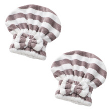 Turban Hair Wrap, Elegant Design & Soft Lightweight Hair Turban, Fast Drying Turban Hair Wrap, Perfect for All Hair Types & Machine Washable (Pure