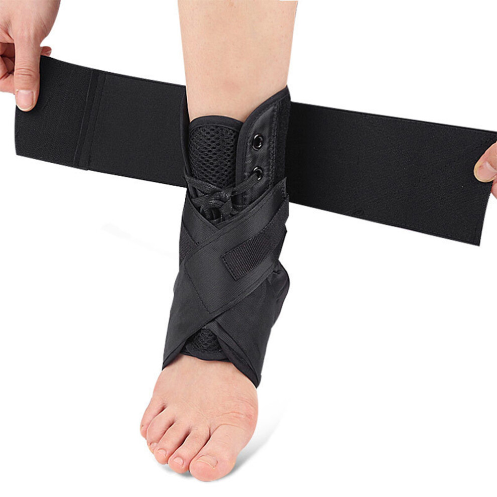 Compression Support Ankle Brace, Lace Up Adjustable with Breathable Mesh for Enhanced Mobility and Recovery For Halloween Parties For Nightclubs