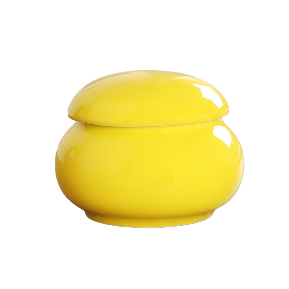 Multi-Purpose Storage, Ceramic Jars With Compact Design For Cosmetics And Teas, Strong Integrity And Easy Cleaning For Halloween Parties