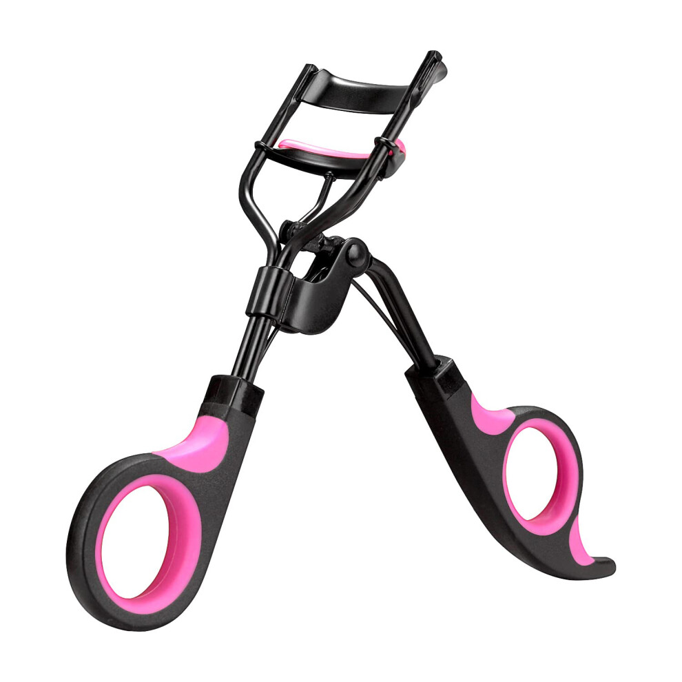 Eyelash Curler with Universal Fit, Corrosion-Resistant Material For Durability & Longevity, Anti-Slip Handle Ensures Precise Application