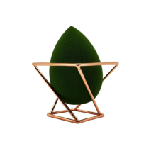 Rangement chic pour coiffeuse, éponge à maquillage au design propre et hygiénique, support pour éponge de beauté assurant stabilité et