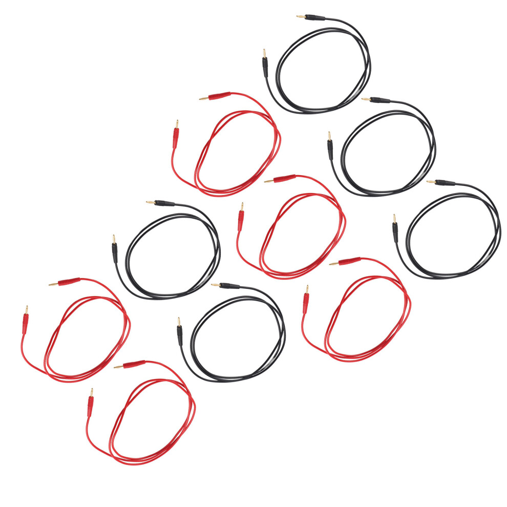 Banana Test Lead Set 2Mm Male To Male 10A 30V Ac 60V Dc 7671375714033