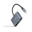 Nanoc cable convertidor USB-C/M a HDMI-VGA/H 15 cm 1