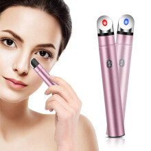 Oogwallenmassager, ijs + blauw licht + massage, draagbaar, voor vrouwen, multifunctionele gezichtslichttherapie, geschikt voor de gevoelige huid,