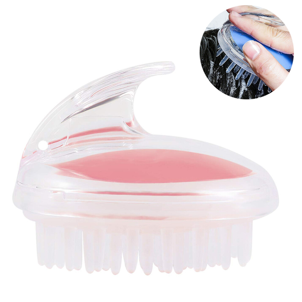 Manual Scalp Massager, Healthy Scalp Companion, Non-Toxic Material For Tender Care, Ergonomic Design, Silicone Bristles For Gentle Exfoliation