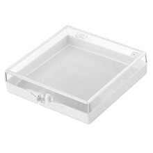 DIY make-up containers, herbruikbare cosmetische bakjes voor compacte en lichtgewicht organisatie, vierkante oogschaduwbakjes met transparant deksel,