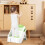 2 Step Stool for Children, Sturdy Double Step Stool for Toddlers, NonSlip Stool, Foldable Green 2