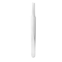 Pinça para cílios em aço inoxidável de grau cirúrgico, resistente à ferrugem e antiestática, ideal para extensões de cílios. Ferramenta de