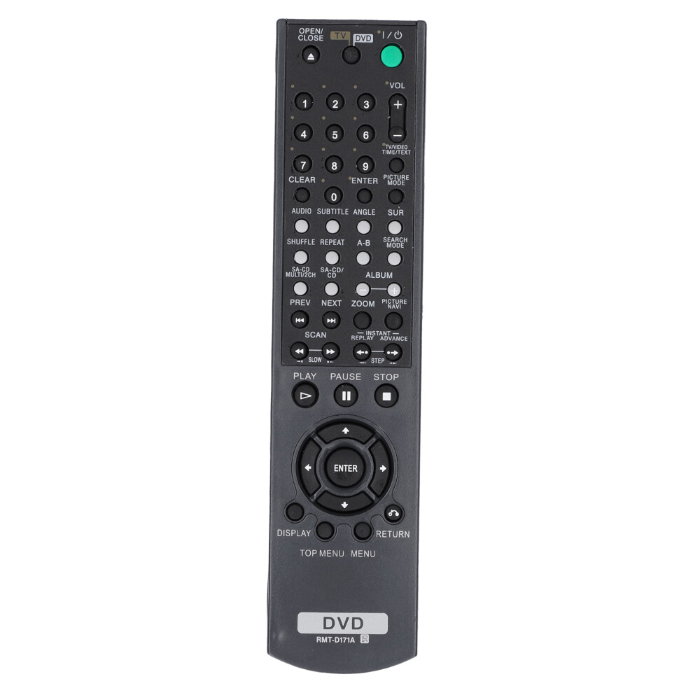 Remote Control Compatible With Sony Dvd Player Replacement Remote Control No Programming Required Operable Distance More Than 8 Metres Sensitive Keys 9773935274570