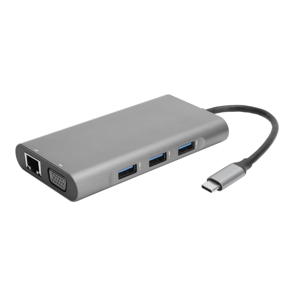 Elevate Your Productivity With This Innovative Usb C Hub, Offering Fast Data Transfer Capabilities And Pd Fast Charge To Keep You Powered Through The 9773935211728