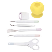 Premium 7PCS Weeding Tools Set for Vinyl Paper Engraving Scrapbooking Yellow