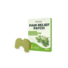 50pcs Knee Patch Wormwood Knee Sticker Plaster Extract Analgesic Cartilage Pain Relieving Patch Self-heating Herbal