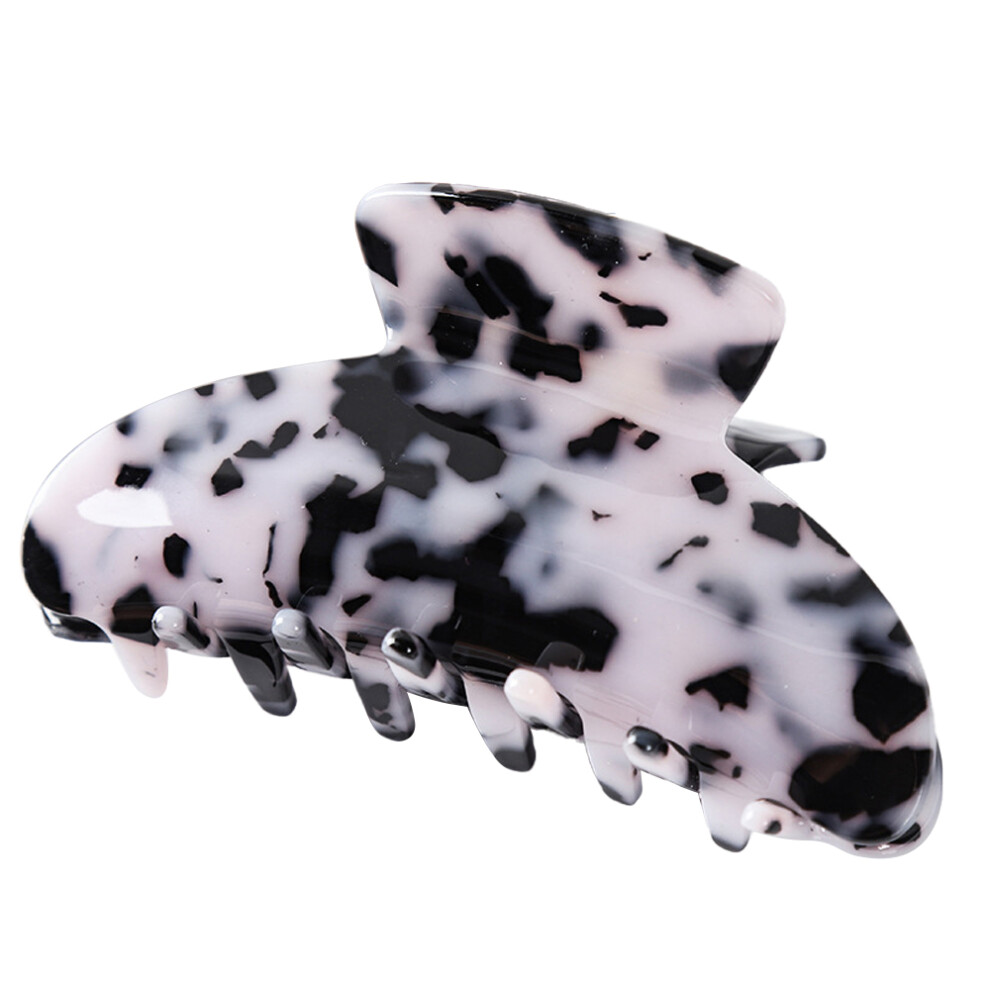 Fashion Hair Clip, Non-slip Tortoiseshell Celluloid Pattern Strong Hold for Thick Thin Hair, Chic Design Quick Easy Styling for Wide Occasions Includ