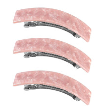 Rektangulær hårspænde, elegant skildpaddeprintdesign, perfekt til daglig brug og særlige begivenheder, skridsikkert design holder håret sikkert