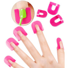 Esmalte de uñas ecológico y saludable, apto para todos los tamaños de dedos, herramientas para manicura profesional de salón, pinzas de plástico