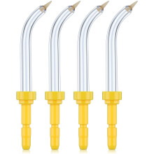 Waterpik Compatible Replacement Tips, Pik Pocket Tip for Therapeutic Rinses, Oral Irrigators for Periodontal Cleaning, Soft Silicone-Tipped Nozzle,