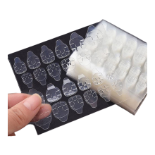 Transparent Nail Adhesive Tabs, Easy To Remove For Pain-Free Nail Art Experiences, Your Go-To Solution For Quick Fixes (20 Sheets) For Nightclubs