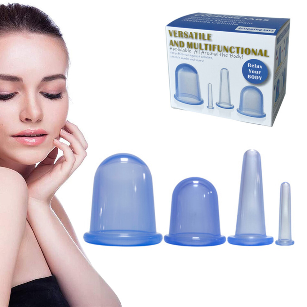 Muscle Pain Relief Cupping Kit for Targeted Therapy, Pain Relief Cups for Athletes and Office Workers, Portable Cupping Set for On-the-Go Recovery, J