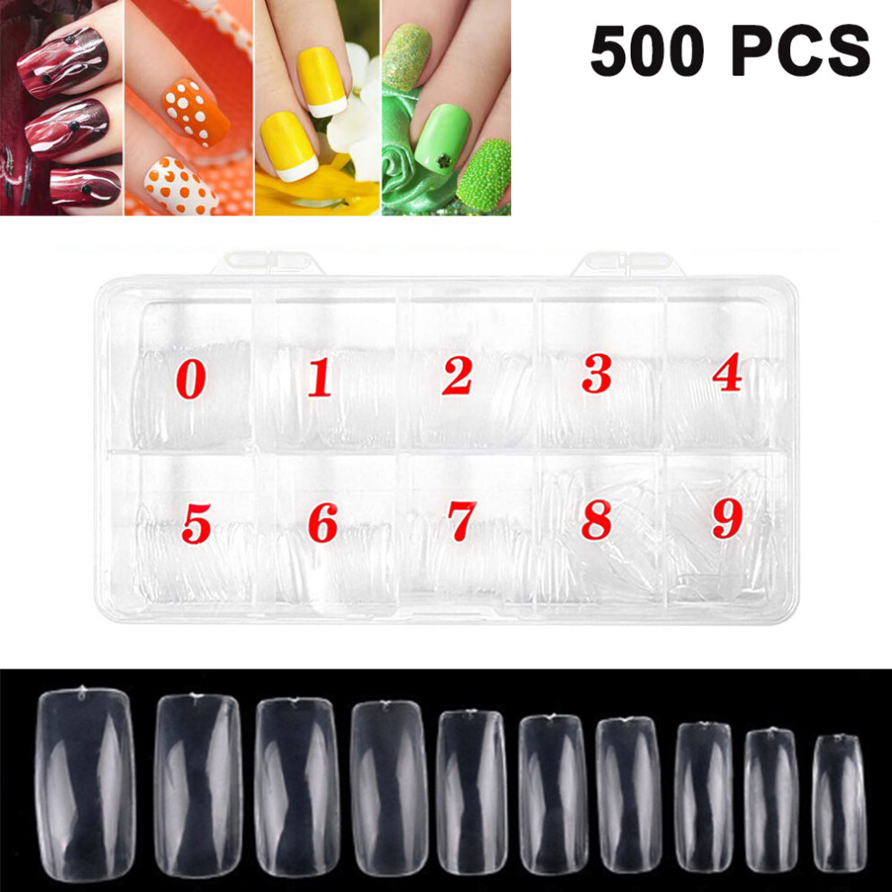 Versatile Artificial Tip Manicure Set, Numbered Boxes Included For Hassle-Free Organization For Halloween Parties For Nightclubs For Daily Use