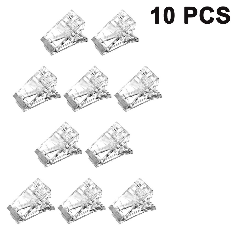 The Ultimate Nail Stylist Companion, Ergonomically Designed Quick Building Nail Clip For Artistic Extensions, High Quality Plastic For Nightclubs