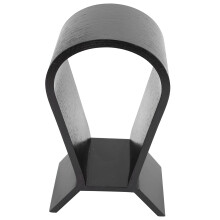 Support pour casque audio en bois, support en forme de U, crochet pour casque, matériau en bois lisse, base réglable, design moderne, support pour