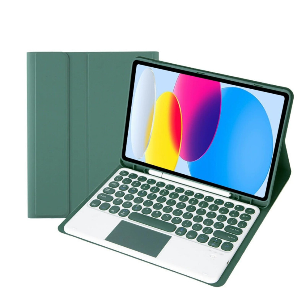 Keyboard Case For Galaxy Tab A9 Plus 11Inch Smx210/216B/218 Detachable Keyboard Pencil Holder Dark Green 9187378434697
