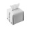 Leather Tissue Box Holder Rectangular Square, Tissue Box Cover Dispenser (Yellow) 1