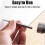 Double-Head Skirting Thread Seamless Nail - Solid Wood Baseboard Nails with 2