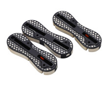 Runder Becher PVC-Netz Gitter Fin-Box für Surfboard-Schwanzruderslot
