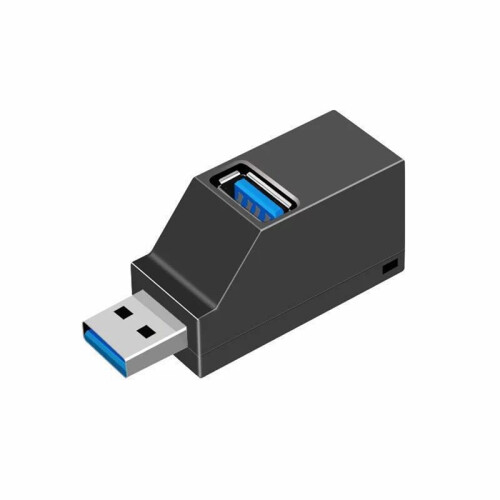 USB 3.0 HUB Adapter Extender  Splitter Box 3  für PC Laptop Handy High Speed U Disk Reader,Weiß 2