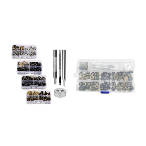 Metal Buttons Fasteners with Install Tool, 15mm-Model 831 1
