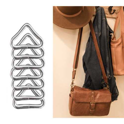 3.8cm Triangular Rings Buckles Connectors High Strength Erosion 1