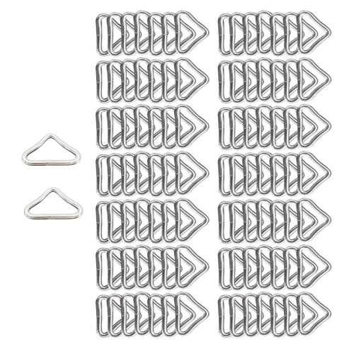 3.8cm Triangular Rings Buckles Connectors High Strength Erosion