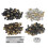 Metal Buttons Fasteners with Install Tool, 15mm-Model 831 5