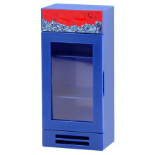 Mini Play Toy Cola Vending Machine, Safe Material, 45G for Travel, Home, Camping Blue