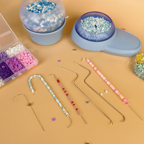 10Pcs Curved Beading Needle for Bead-Insertion skills loo 2