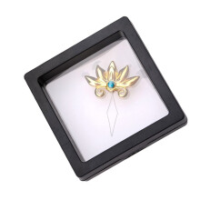 Chinese Styles Needle Threader Easy to-Gold with blue diamo