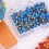 200/700Pcs Multicolored Sewing Pin-Blue and silver mixe 5